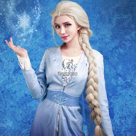 Film Elsa Cosplay Costume For Sale