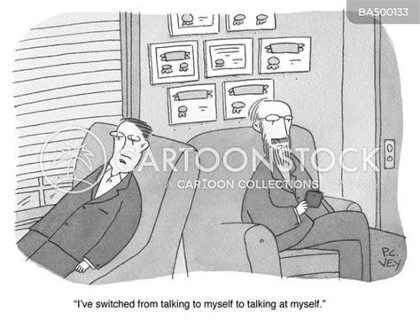 Talking To Myself Cartoons and Comics - funny pictures from CartoonStock