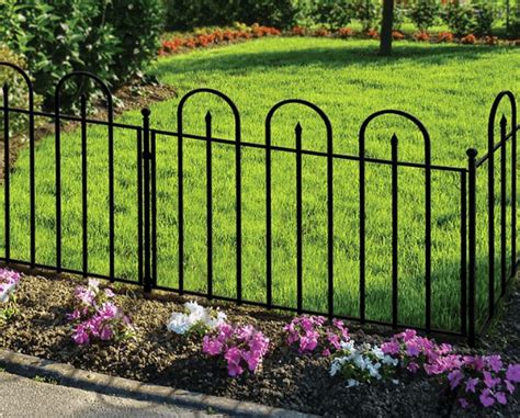 Iron Garden Fence Home Depot