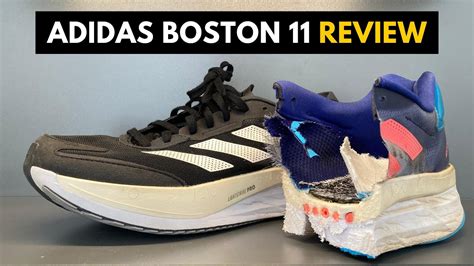 Adidas Adizero Boston 11 Review | Cutting the Shoe Up - YouTube