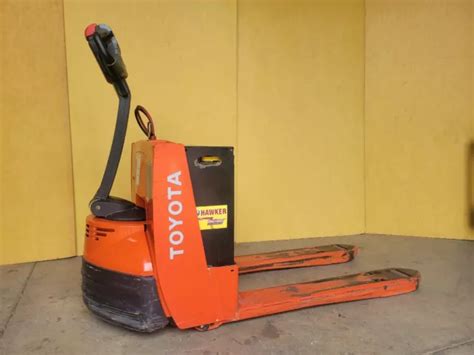 TOYOTA TYPE E Electric Pallet Jack $3,500.00 - PicClick