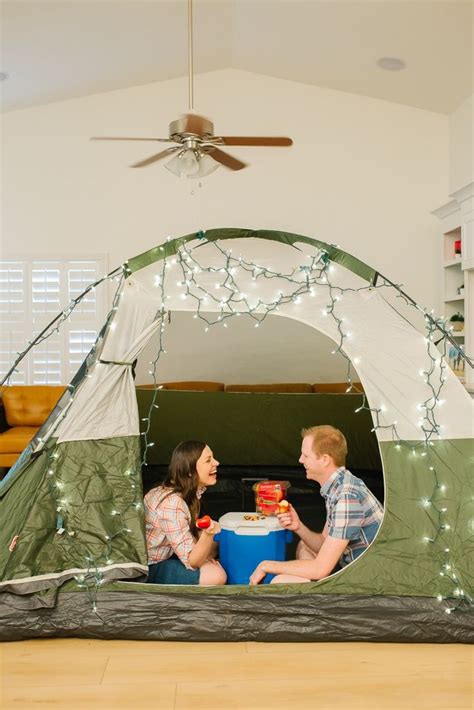 Indoor Camping Ideas for an Indoor Camping Date