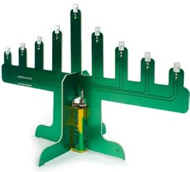 LED Menorah for Hanukkah | Boing Boing