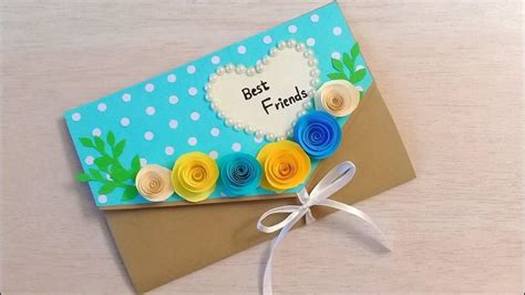 Friendship Day Card Idea | DIY Handmade Friendship Day Card.. | Diy ...