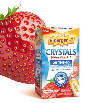 Emergen-C Crystals for Immune Support | Emergen-C