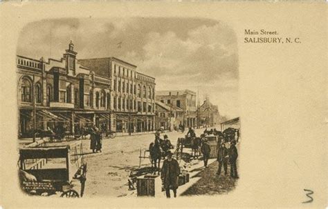 Main Street Salisbury NC 1900