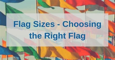 What Is Standard Flag Size?