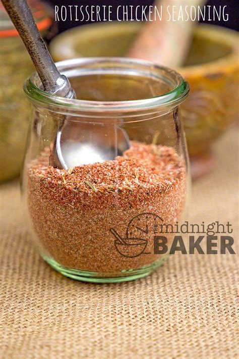 Rotisserie Chicken Seasoning - The Midnight Baker