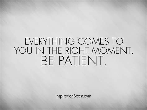 Be Patient in Life Quotes | Inspiration Boost