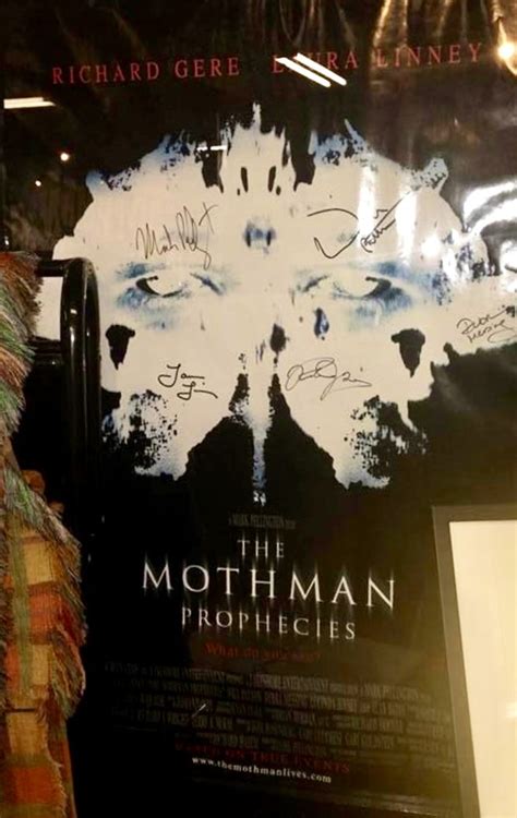 “The Mothman Prophecies” movie poster, Mothman Museum, Point Pleasant ...