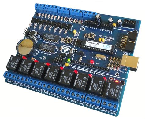 Clp Com Arduino Atmega328: Automação Residencial Industrial - R$ 199,90 em Mercado Livre