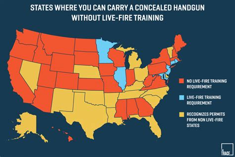 Enhanced Permits And Their Role In Concealed Carry Reciprocity - Texas Reciprocity Map 2017 ...