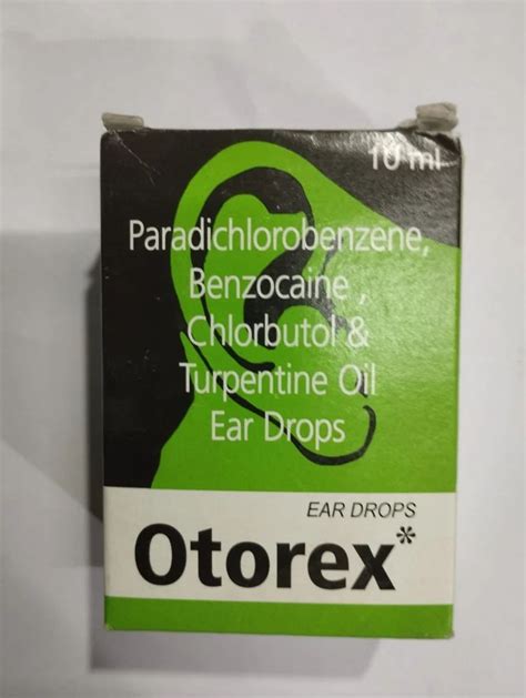 Otorex Ear Drop, Packaging Type: Bottle, Packaging Size: 10 ml at Rs 125/piece in Nagpur