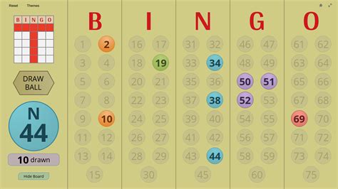 Bingo Master Board - Games by Tim