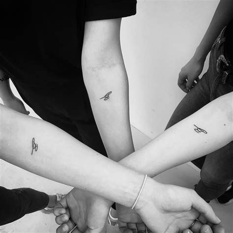 Tattoo for three best friends by Philipp Eid - Tattoogrid.net ...