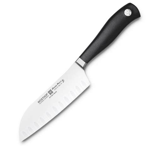 Wusthof Grand Prix II 5-Inch Hollow Edge Santoku - 1040931314 : BBQGuys