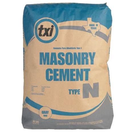 TXI 70 lb. Type N Masonry Cement 4637