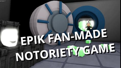 PLAYING A FAN MADE NOTORIETY GAME in ROBLOX - YouTube