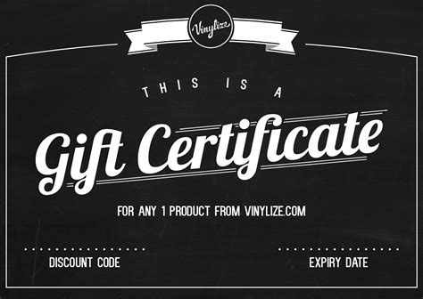 Gift Certificate design on Behance