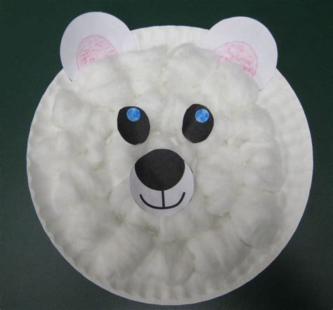 Polar Bear Craft ~ too cute!!~a Lakeshore freebie Polar Bear Craft ...