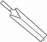 Cricket Bat coloring Page  Free Printable Coloring Pages sketch template