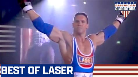 "There's Nothing Faster Than A Laser Beam" | American Gladiators - YouTube