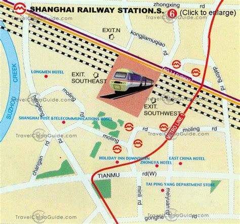 Shanghai Maps, China: Tourist Attractions, Districts, City & Suburb