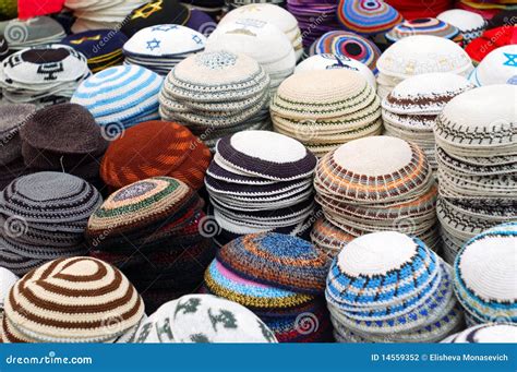 Yarmulke stock photo. Image of pile, belief, colorful - 14559352