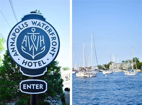 My Weekend at the Annapolis Waterfront Hotel | A Touch of Teal