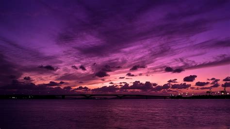 Aesthetic Purple Sky Wallpaper - Largest Wallpaper Portal