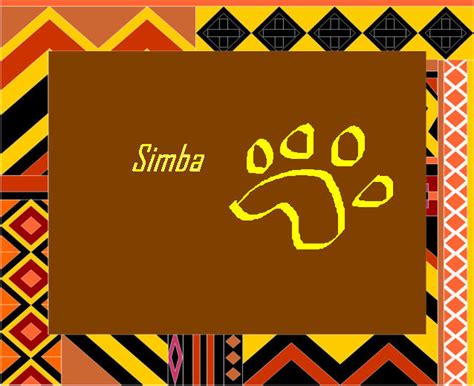 Simba Logo by MercedesCorvette on DeviantArt