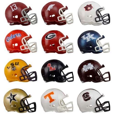 Riddell SEC Revolution Pocket Size Conference Helmet Set ... https ...