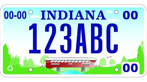 Indiana Unveils New License Plate Design – NBC Chicago