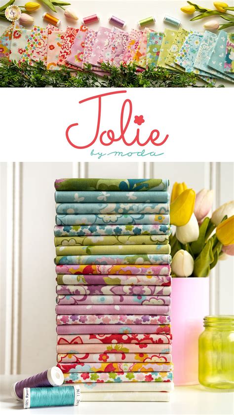 Jolie by Chez Moi for Moda Fabrics | available at Shabby Fabrics | Layer cake quilt patterns ...