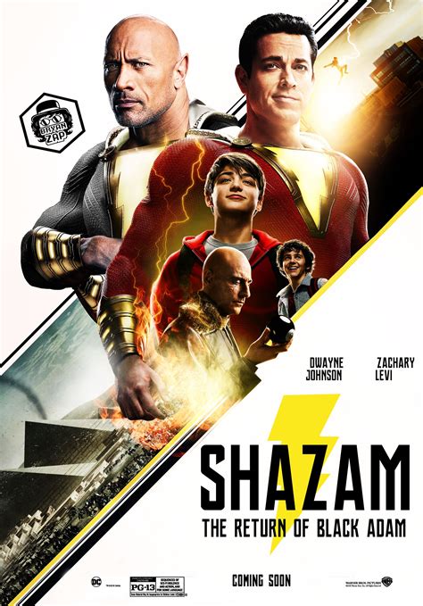 Shazam Black Adam Movie Poster by Bryanzap on DeviantArt | Shazam movie ...