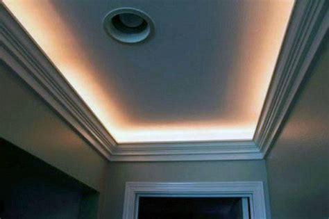 Ceiling Crown Molding With Led Lights ~ 35 Ceiling Corner Crown Molding Ideas – Amazing ...