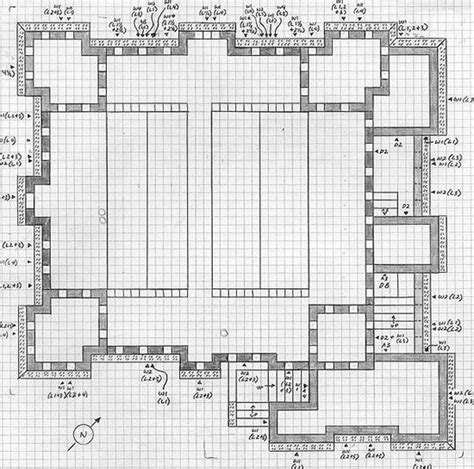 Minecraft Castle Floor Plan