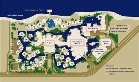 map of Dubai Madinat Jumeirah 杜拜運河飯店2 | Dubai Madinat Jumeir… | Flickr