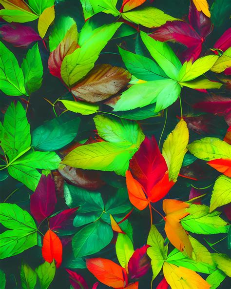 Colorful Leaves Photography 15893359 Stock Photo at Vecteezy