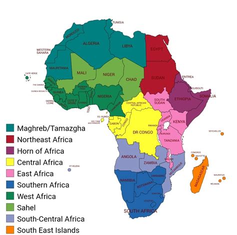 Geo-political/ethno-cultural map of Africa : r/MapPorn