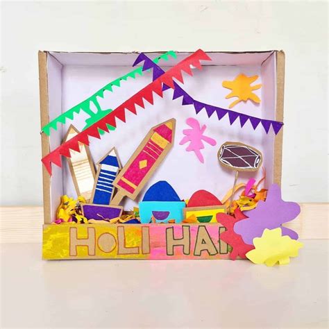 Fun Holi Crafts and Activities for kids - Download Free Holi printables pdf | Sharing Our ...