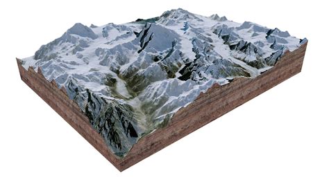 Saltoro Kangri Mountain Pakistan 3D Model - TurboSquid 2061892