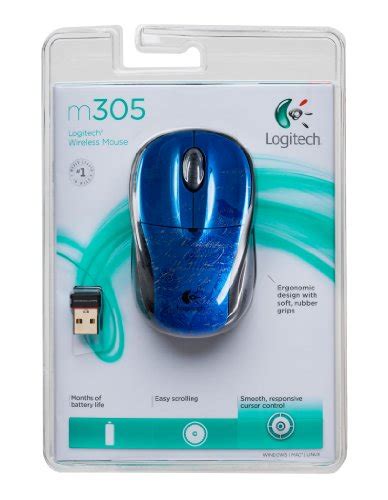 Logitech Wireless Mouse M305 (Indigo Scroll)