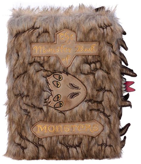 Harry Potter: Monster Book of Monsters Plush Journal | Book by Insights | Official Publisher ...