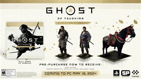 Ghost of Tsushima (PC) Pre-Order Bonuses | EarlyGame