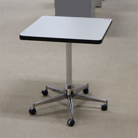 Square Table with Wheels | Office Furniture Liquidations