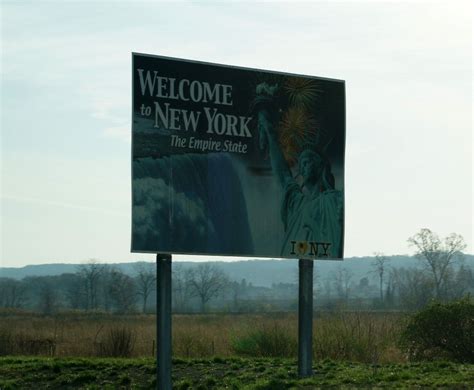 New York State Sign (Taken March 2012) | State signs, Great places ...