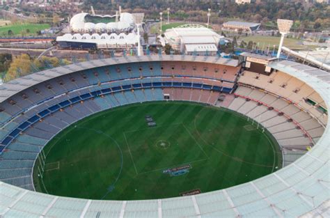 Melbourne Cricket Ground Aerial View Stock Photo - Download Image Now ...