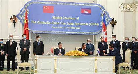 Cambodia signs free trade pact with China | CamboJA News