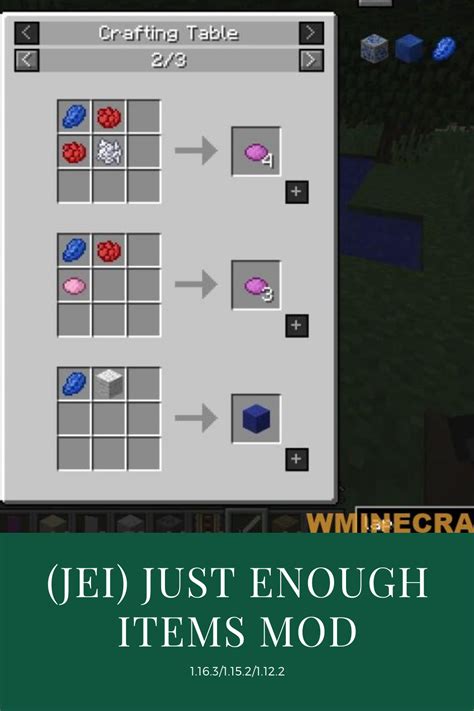 (JEI) Just Enough Items Mod 1.16.3/1.15.2/1.12.2 | Minecraft mods ...